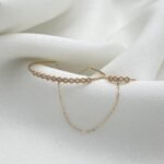 كف اطفال ذهب عيار 18 الوزن 1.97 جرام