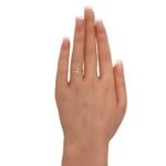 خاتم ذهب عيار 18 الوزن 0.62 جرام