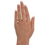 خاتم ذهب عيار 18 الوزن 2.06 جرام