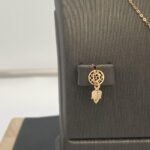 ⁦نصف طقم ذهب عيار 21 الوزن 4.32 جرام⁩ - الصورة ⁦2⁩