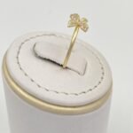 ⁦خاتم ذهب عيار 18 الوزن 0.83 جرام⁩ - الصورة ⁦3⁩