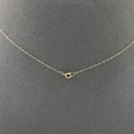 ⁦عقد ذهب عيار 18 الوزن 0.72 جرام⁩ - الصورة ⁦5⁩