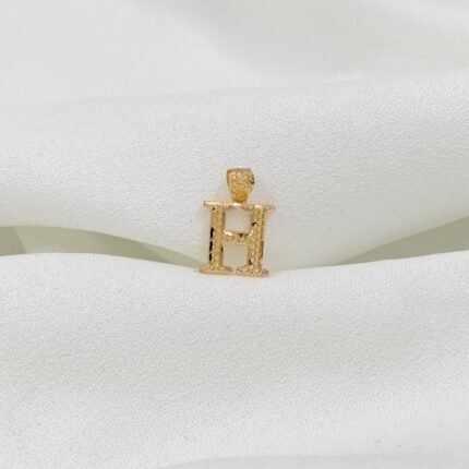 تعليقه حرف H ذهب عيار 21 -R550030