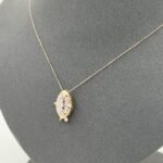 ⁦عقد ذهب عيار 18 الوزن 2.47 جرام⁩ - الصورة ⁦2⁩