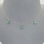 ⁦عقد ذهب عيار 18 الوزن 1.06 جرام⁩ - الصورة ⁦4⁩