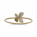 ⁦أسورة باكسال ذهب عيار 18 وزن 7.55 جرام مرصعه بفصوص كريستال⁩ - الصورة ⁦3⁩