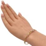 إسوارة ذهب عيار 18 الوزن 6.98 جرام