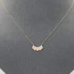 ⁦عقد ذهب عيار 18 الوزن 0.70 جرام⁩ - الصورة ⁦2⁩