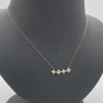 ⁦عقد ذهب عيار 18 الوزن 0.84 جرام⁩ - الصورة ⁦4⁩