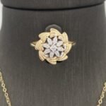 ⁦نصف طقم ذهب عيار 18 الوزن 8.76 جرام⁩ - الصورة ⁦3⁩