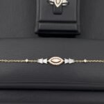 ⁦طقم ذهب عيار 18 الوزن 9.68 جرام⁩ - الصورة ⁦6⁩