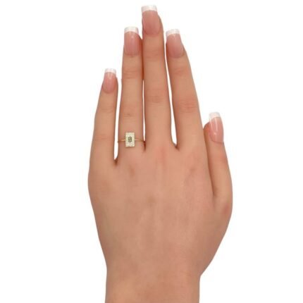 خاتم ذهب عيار 18 الوزن 0.7 جرام