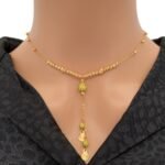 قلادة سبحة ذهب عيار 21 بتصميم يلفت الأنظار بوزن 5.83 جرام