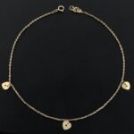 ⁦خلخال ذهب عيار 18 الوزن 1.16 جرام⁩ - الصورة ⁦2⁩