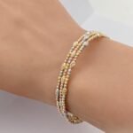 ⁦أسوارة وخاتم هيفاء ذهب عيار 18 الوزن 8.47 جرام⁩ - الصورة ⁦2⁩