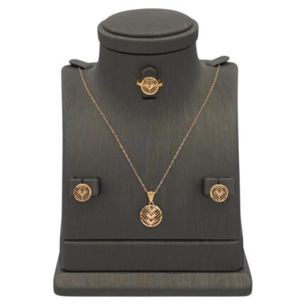 نصف طقم ذهب عيار 21 الوزن 3.15 جرام