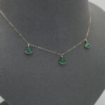 ⁦عقد ذهب عيار 18 الوزن 1.08 جرام⁩ - الصورة ⁦5⁩