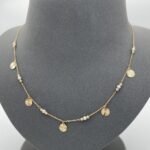 ⁦عقد ذهب عيار 18 الوزن 3.29 جرام⁩ - الصورة ⁦5⁩