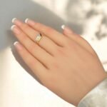 مرامي ذهب عيار 18 الوزن 3.4 جرام