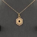 ⁦نصف طقم ذهب عيار 21 الوزن 2.85 جرام⁩ - الصورة ⁦3⁩