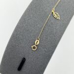 ⁦اسواره ذهب عيار 18 الوزن 0.95 جرام⁩ - الصورة ⁦3⁩