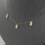 ⁦عقد ذهب عيار 18 الوزن 1.02 جرام⁩ - الصورة ⁦3⁩