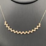 ⁦طقم ذهب شوميه عيار 18 وزن 6.67 جم بديع يليق بك لإطلالة مثيرة⁩ - الصورة ⁦4⁩