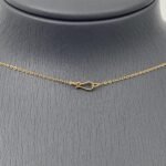 ⁦طقم ذهب عيار 21 وزن 7.84 جم تصميم دائري يزين إطلالتك⁩ - الصورة ⁦4⁩