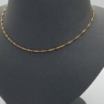 ⁦سلسال ذهب عيار 21 الوزن 2.80 جرام⁩ - الصورة ⁦5⁩