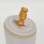 ⁦خاتم ذهب عيار 21 الوزن 5.56 جرام⁩ - الصورة ⁦3⁩