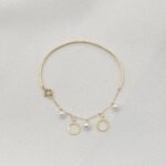 ⁦اسوارة اطفال ذهب عيار 18 الوزن 0.64 جرام⁩ - الصورة ⁦2⁩