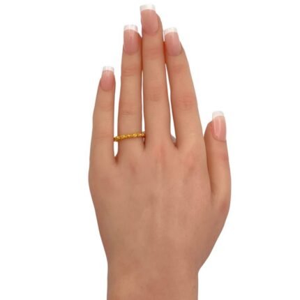 خاتم ذهب عيار 21 الوزن 1.6 جرام