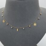 ⁦عقد ذهب عيار 18 الوزن 1.19 جرام⁩ - الصورة ⁦5⁩