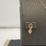 ⁦نصف طقم ذهب عيار 21 الوزن 4.13 جرام⁩ - الصورة ⁦3⁩