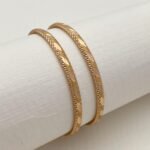 ⁦غوايش اطفال ذهب عيار 21 الوزن 4.32 جرام⁩ - الصورة ⁦2⁩