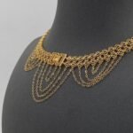 ⁦خناق ذهب عيار 21 الوزن 12.10 جرام⁩ - الصورة ⁦3⁩