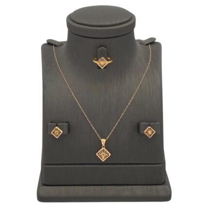 نصف طقم ذهب عيار 21 الوزن 3.16 جرام