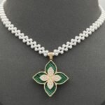 ⁦عقد ذهب عيار 18 الوزن 8.20 جرام⁩ - الصورة ⁦5⁩