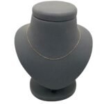 سلسال ذهب عيار 21 الوزن 1.12 جرام