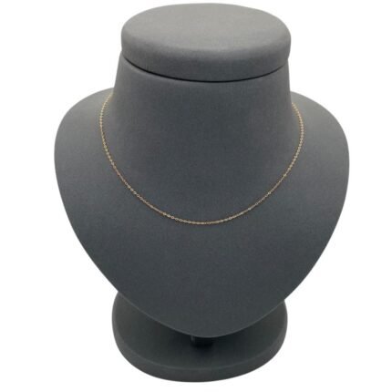 سلسال ذهب عيار 21 الوزن 1.12 جرام