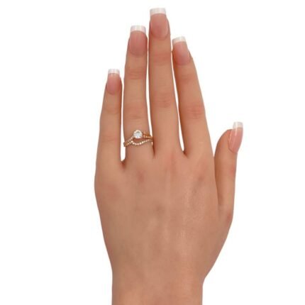 توينز ذهب عيار 21 الوزن 2.36 جرام