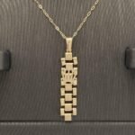 ⁦نصف طقم ذهب عيار 18 الوزن 9.59 جرام⁩ - الصورة ⁦3⁩