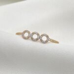 اسواره مواليد ذهب عيار 18 الوزن 2.11 جرام