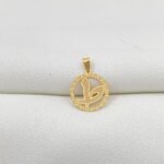 تعليقه حرف ط ذهب عيار 18 الوزن 0.27 جرام