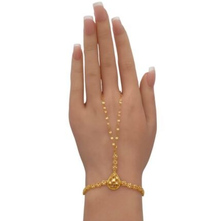 كف ذهب عيار 21 الوزن 3.55 جرام