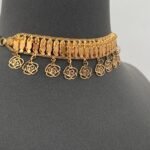 ⁦خناق ذهب انيق عيار 21 الوزن 13.5 جرام⁩ - الصورة ⁦4⁩