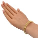 أسوارة هيفاء ذهب عيار 18 الوزن 9.27 جرام