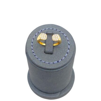 خاتم ذهب عيار 18 الوزن 1.75 جرام