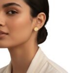 حلق طبي ذهب عيار 18 الوزن 0.33 جرام