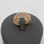 ⁦خاتم هيفاء ذهب عيار 18 الوزن 2 جرام⁩ - الصورة ⁦2⁩